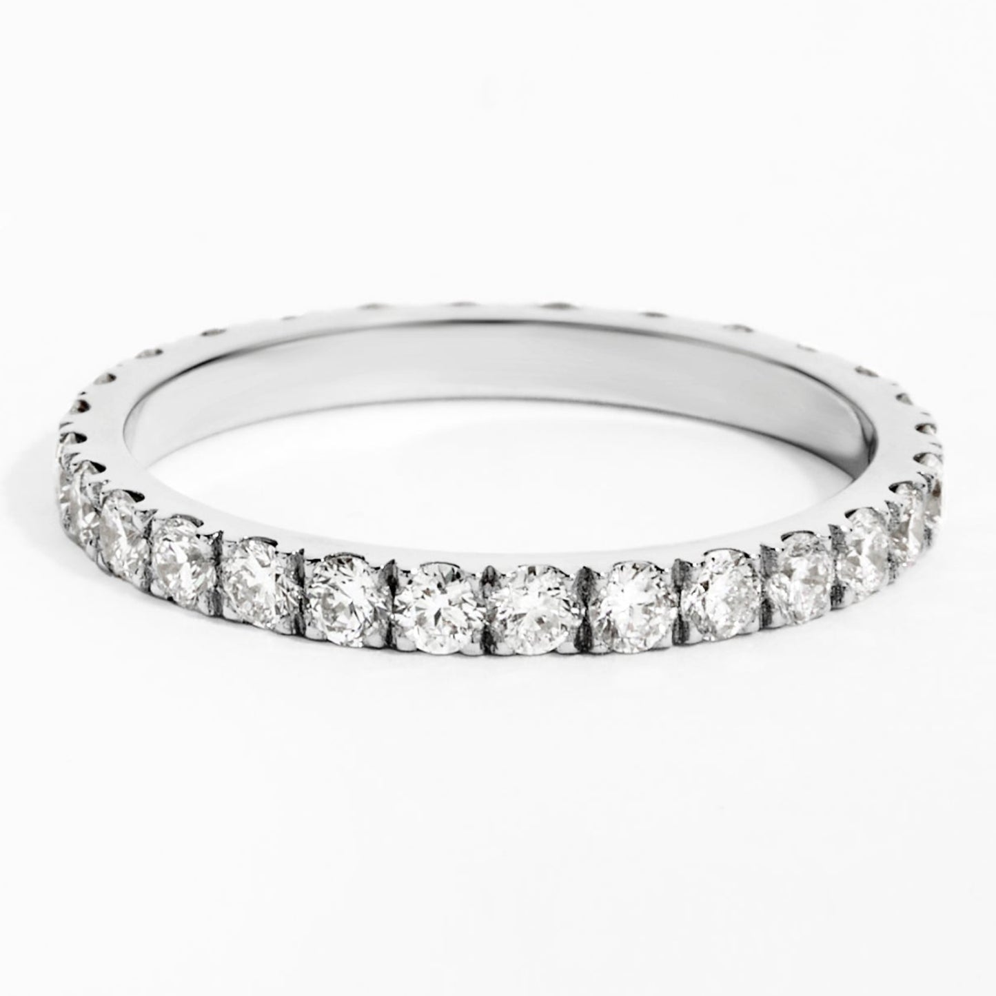 Classic Diamond Eternity Ring (1.00ct) in White Gold