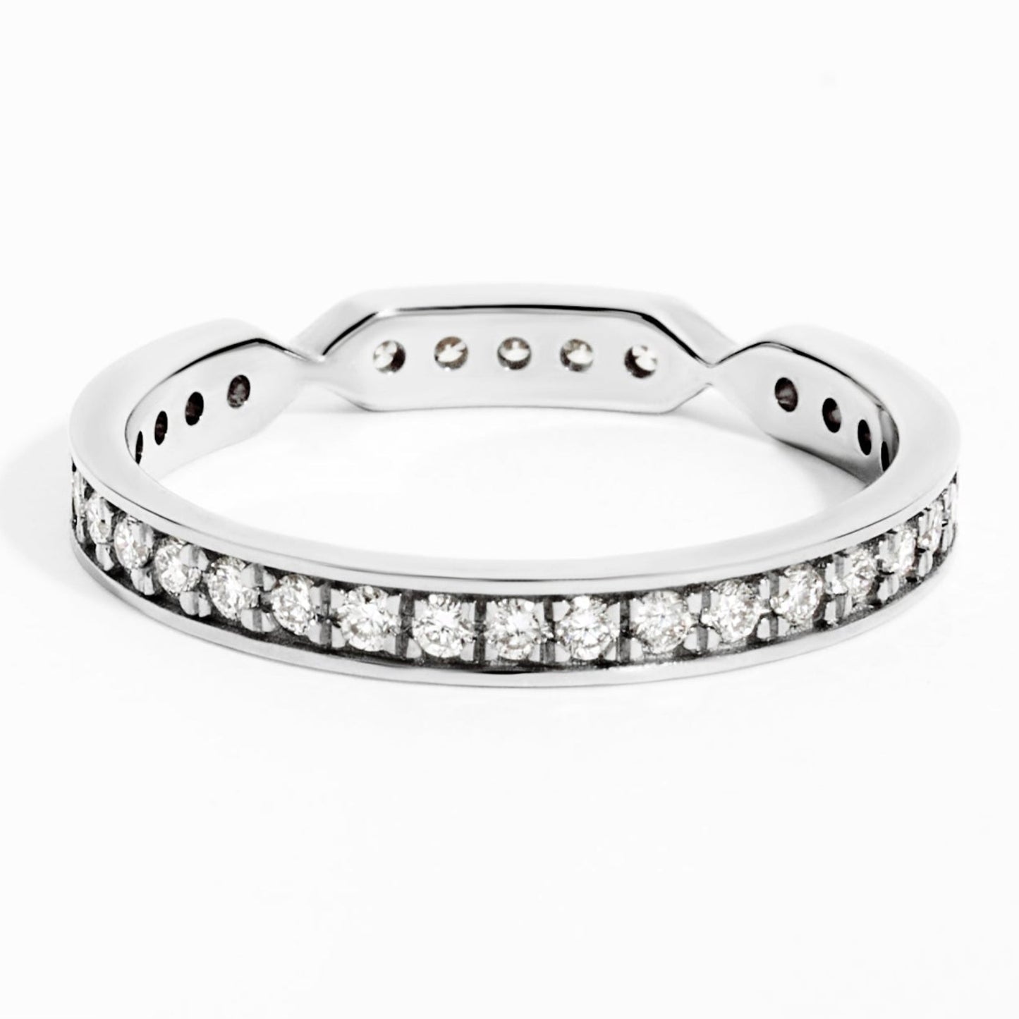 Eternity Diamond Ring (0.40ct) in White Gold